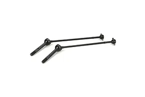 Traxxas 2.2/3.0" Off Road Tyres on Satin Chrome/Red Rims - Glued Wheels 2Pcs