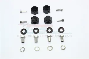 ALUMINUM HEX ADAPTERS 9MM THICK-20PC SET TRX4010/9MM - BLACK