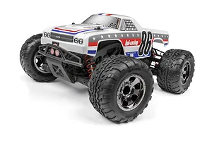 Axial 1.9 Black Rhino Primm Wheels, 12mm Hex, Black, 2pcs