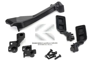 Mirrors, side (left & right)/ snorkel/ mounting hardware (fits #8011 body)