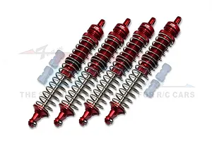 Caster blocks (c-hubs), extreme heavy duty, gray (left &amp; right)/ 3x26mm hinge pins (2)/ 3x15mm BCS (2) (for use with #9182 upgrade kit)