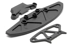 Traxxas 2.2/3.0" Off Road Tyres on Satin Chrome/Red Rims - Glued Wheels 2Pcs