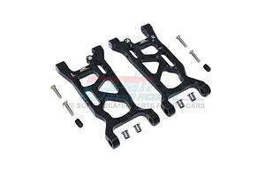 Traxxas 2.2/3.0" Off Road Tyres on Satin Chrome/Red Rims - Glued Wheels 2Pcs