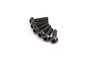 Traxxas 2.2/3.0" Off Road Tyres on Satin Chrome/Red Rims - Glued Wheels 2Pcs