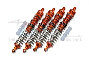 Caster blocks (c-hubs), extreme heavy duty, gray (left &amp; right)/ 3x26mm hinge pins (2)/ 3x15mm BCS (2) (for use with #9182 upgrade kit)