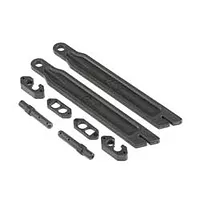 1/18 Menace F/R Street Tires MTD 12mm Black Raid (4): Granite GROM