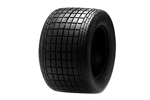 Traxxas 2.2/3.0" Off Road Tyres on Satin Chrome/Red Rims - Glued Wheels 2Pcs