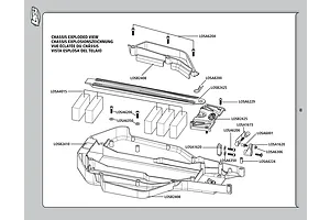 Losi Front Stoßfänger Set Für XXX-SCT RC-Modellauto – Ersatzteil & Upgrade, Robustes Design
