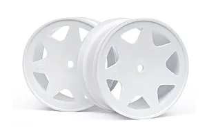 Traxxas 2.2/3.0" Off Road Tyres on Satin Chrome/Red Rims - Glued Wheels 2Pcs