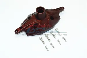 ALUMINUM REAR AXLE CASE COVER-9PCS SET SB013A - BROWN