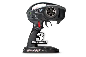 Transmitter, TQi Traxxas Link™ enabled, 2.4GHz high output, 3-channel (transmitter only)