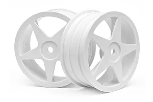 Axial 1.9 Black Rhino Primm Wheels, 12mm Hex, Black, 2pcs