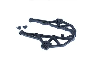 Axial 1.9 Black Rhino Primm Wheels, 12mm Hex, Black, 2pcs