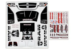 Traxxas White Heavy Duty Rear Suspension Arms 2Pcs