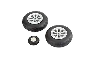 Axial 1.9 Black Rhino Primm Wheels, 12mm Hex, Black, 2pcs