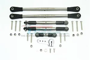 Driveshaft, center, 6061-T6 aluminum (green-anodized)