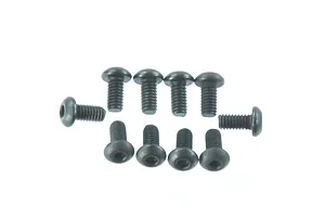Traxxas 2.2/3.0" Off Road Tyres on Satin Chrome/Red Rims - Glued Wheels 2Pcs