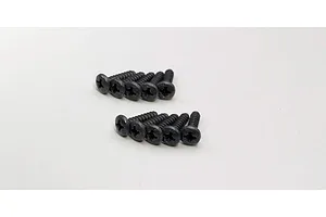 Axial 1.9 Black Rhino Primm Wheels, 12mm Hex, Black, 2pcs