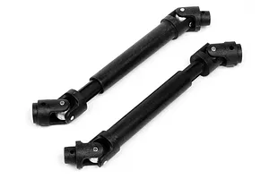 Axial 1.9 Black Rhino Primm Wheels, 12mm Hex, Black, 2pcs