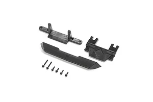 Camber links, front (TUBES charcoal gray-anodized, 7075-T6 aluminum, stronger than titanium) (2) (assembled with rod ends and hollow balls)/ aluminum wrench (1)