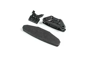 Camber links, front (TUBES charcoal gray-anodized, 7075-T6 aluminum, stronger than titanium) (2) (assembled with rod ends and hollow balls)/ aluminum wrench (1)