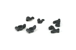 Traxxas 2.2/3.0" Off Road Tyres on Satin Chrome/Red Rims - Glued Wheels 2Pcs
