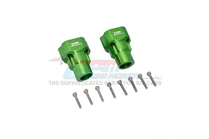 Driveshaft, center, 6061-T6 aluminum (green-anodized)