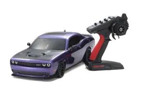 Kyosho 34415T1B 1/10 EP 4WD Fazer Mk2 Dodge SRT Challenger 2015 Hellcat Plum Crazy Purple