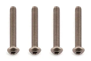 Traxxas 2.2/3.0" Off Road Tyres on Satin Chrome/Red Rims - Glued Wheels 2Pcs
