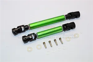 STEEL ADJUSTABLE MAIN SHAFT WITH ALLOY BODY - 14PC SET TRX4037SAN - GREEN