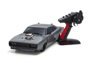 1/10 Scale Radio Controlled Electric Powered 4WD FAZER Mk2 FZ02L VE Series Readyset 1970 Dodge Charger Supercharged VE Gray 34492T1
