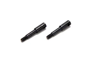 Traxxas 2.2/3.0" Off Road Tyres on Satin Chrome/Red Rims - Glued Wheels 2Pcs