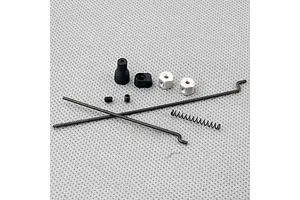 Traxxas 2.2/3.0" Off Road Tyres on Satin Chrome/Red Rims - Glued Wheels 2Pcs