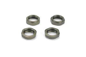 Traxxas 2.2/3.0" Off Road Tyres on Satin Chrome/Red Rims - Glued Wheels 2Pcs