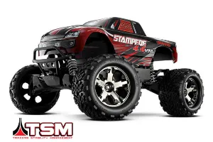 Stampede® 4X4 VXL 1/10 Scale Monster Truck with TQi Traxxas Link™ Enabled 2.4GHz Radio System & Traxxas Stability Management (TSM)®