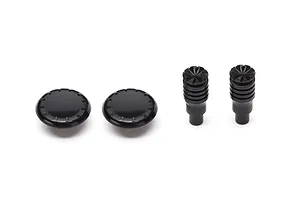Axial 1.9 Black Rhino Primm Wheels, 12mm Hex, Black, 2pcs