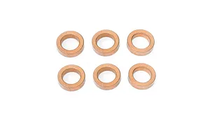 Camber links, front (TUBES charcoal gray-anodized, 7075-T6 aluminum, stronger than titanium) (2) (assembled with rod ends and hollow balls)/ aluminum wrench (1)