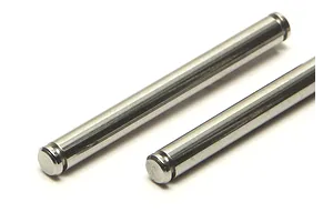 Traxxas 2.2/3.0" Off Road Tyres on Satin Chrome/Red Rims - Glued Wheels 2Pcs