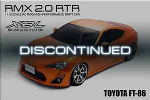 RMX 2.0 RTR Brushless Toyota FT-86 - Orange w/ LSD X Gyro