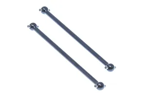 Traxxas 2.2/3.0" Off Road Tyres on Satin Chrome/Red Rims - Glued Wheels 2Pcs