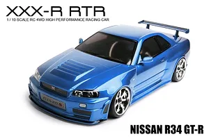 XXX-R RTR Nissan R34 GT-R - Blue