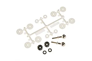 Axial 1.9 Black Rhino Primm Wheels, 12mm Hex, Black, 2pcs