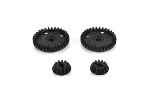 Camber links, front (TUBES charcoal gray-anodized, 7075-T6 aluminum, stronger than titanium) (2) (assembled with rod ends and hollow balls)/ aluminum wrench (1)