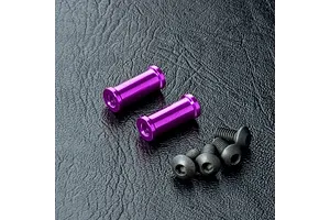 Traxxas 2.2/3.0" Off Road Tyres on Satin Chrome/Red Rims - Glued Wheels 2Pcs
