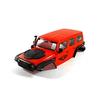 Traxxas 2.2/3.0" Off Road Tyres on Satin Chrome/Red Rims - Glued Wheels 2Pcs
