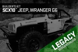 SCX10™ Jeep® Wrangler G6 1/10th Scale Electric 4WD - Kit