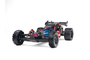 RAIDER 2WD MEGA BRUSHED 1/10 SCALE DUNE BUGGY RTR RED/BLUE (INC NIMH 2000MAH 7.2V BATTERY, CHARGER, TTX300 RADIO & ADS-5 SERVO)