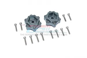 Traxxas 2.2/3.0" Off Road Tyres on Satin Chrome/Red Rims - Glued Wheels 2Pcs