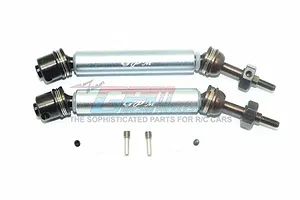 Traxxas 2.2/3.0" Off Road Tyres on Satin Chrome/Red Rims - Glued Wheels 2Pcs