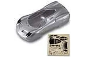 Traxxas 2.2/3.0" Off Road Tyres on Satin Chrome/Red Rims - Glued Wheels 2Pcs